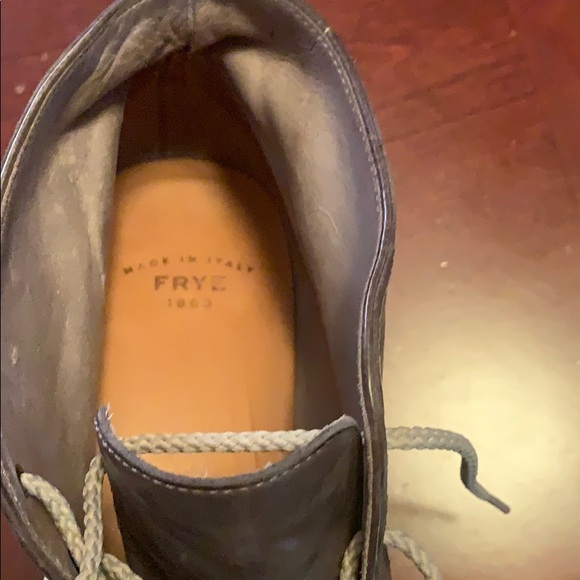 Gray Frye Chase Leather Chukkas, Size 11.5 M - Picture 6 of 8